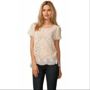 Joie Natesa Eyelet Top